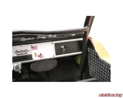 Tuffy Security Black Glove Box Ford Bronco 1966-1977 - 108-01
