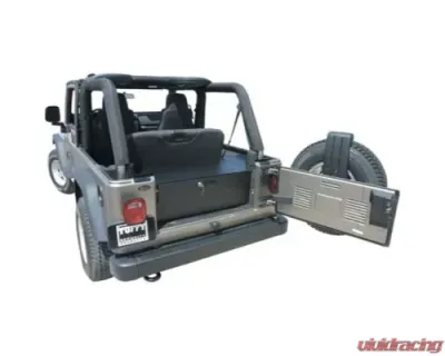 Tuffy Security Black Unlimited Drawer Jeep Wrangler 1997-2006 - 131-01