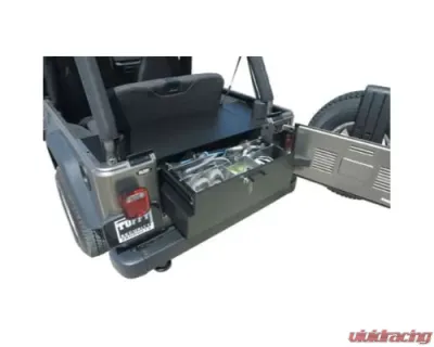 Tuffy Security Black Unlimited Drawer Jeep Wrangler 1997-2006 - 131-01
