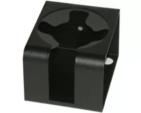 Tuffy Security Standard Black Single Cup Holder