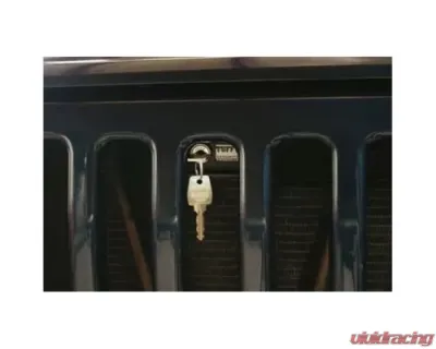 Tuffy Security Black Hood Lock Jeep Wrangler TJ | LJ 1997+ - 137-01