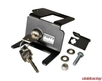 Tuffy Security Black Hood Lock Jeep Wrangler TJ | LJ 1997+ - 137-01