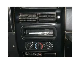 Tuffy Security Black Stereo Dash Cutout Tray