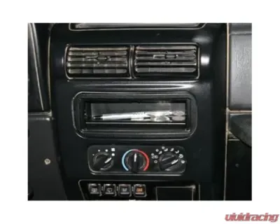 Tuffy Security Black Stereo Dash Cutout Tray - 150-01