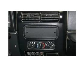 Tuffy Security Black Stereo Dash Cutout Cover