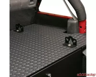 Tuffy Security Modular Gear Tie Down Anchors (4 Anchors) 4 Inch Long Each - 159-01