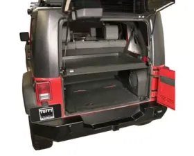 Tuffy Security Black Deck Enclosure Jeep Wrangler 2007-2010