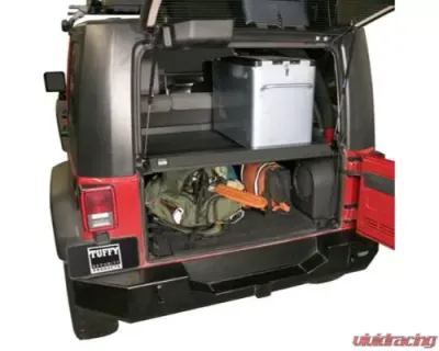 Tuffy Security Black Deck Enclosure Jeep Wrangler 2007-2010 - 173-01
