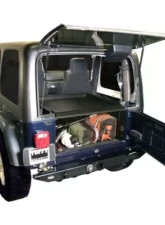 Tuffy Security Black Deluxe Cargo Enclosure Jeep Wrangler 1987-2006                                     - 240-01 - Image 2