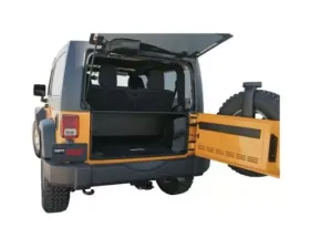 Tuffy Security Black Standard Cargo Enclosure Jeep Wrangler 2011-2018
