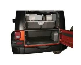 Tuffy Security Black Standard Cargo Enclosure Jeep Wrangler 2007-2010