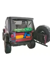 Tuffy Security Black Standard Cargo Enclosure Jeep Wrangler YJ 1987-1995                                     - 297-01 - Image 4