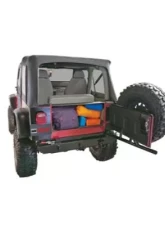 Tuffy Security Black Standard Cargo Enclosure Jeep Wrangler YJ 1987-1995                                     - 297-01 - Image 5