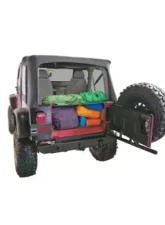 Tuffy Security Black Standard Cargo Enclosure Jeep Wrangler YJ 1987-1995                                     - 297-01 - Image 6