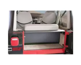 Tuffy Security Black Standard Cargo Enclosure Jeep Wrangler YJ 1987-1995