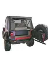 Tuffy Security Black Standard Cargo Enclosure Jeep Wrangler YJ 1987-1995                                     - 297-01 - Image 2