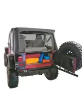 Tuffy Security Black Standard Cargo Enclosure Jeep Wrangler YJ 1987-1995                                     - 297-01 - Image 3
