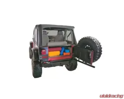 Tuffy Security Black Standard Cargo Enclosure Jeep Wrangler YJ 1987-1995 - 297-01