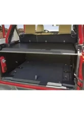 Tuffy Security Deluxe Cargo Enclosure Jeep Wrangler 2018-2022                                     - 345-01 - Image 4