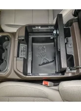 Tuffy Security Console Safe Chevrolet Silverado | GMC Sierra with Flow-thru Console 2019+                                     - 356-01 - Image 13
