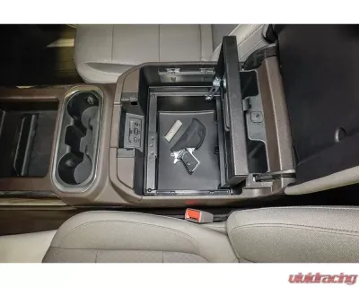 Tuffy Security Console Safe Chevrolet Silverado | GMC Sierra with Flow-thru Console 2019+ - 356-01