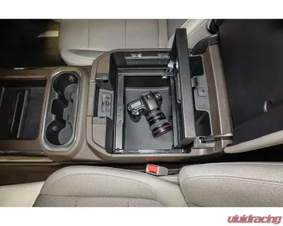 Tuffy Security Console Safe Chevrolet Silverado | GMC Sierra with Flow-thru Console 2019+ - 356-01