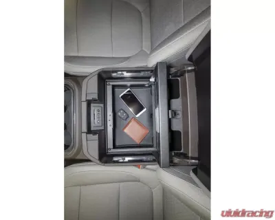 Tuffy Security Console Safe Chevrolet Silverado | GMC Sierra with Flow-thru Console 2019+ - 356-01