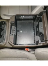 Tuffy Security Console Safe Chevrolet Silverado | GMC Sierra with Flow-thru Console 2019+                                     - 356-01 - Image 8