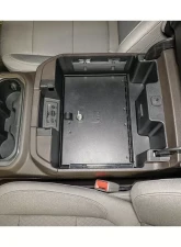 Tuffy Security Console Safe Chevrolet Silverado | GMC Sierra with Flow-thru Console 2019+                                     - 356-01 - Image 9