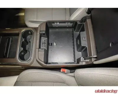 Tuffy Security Console Safe Chevrolet Silverado | GMC Sierra with Flow-thru Console 2019+ - 356-01