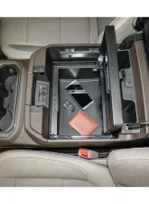 Tuffy Security Console Safe Chevrolet Silverado | GMC Sierra with Flow-thru Console 2019+                                     - 356-01 - Image 11