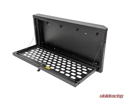 Tuffy Security Tailgate Lockbox MOLLE Storage Black Jeep Wrangler JL | JLU 2018-2022 - 365-01