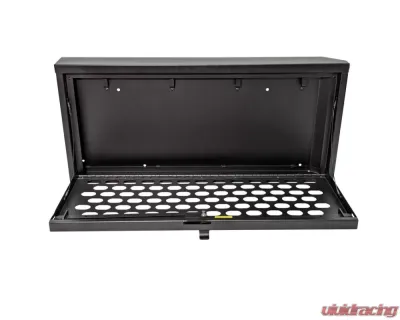 Tuffy Security Tailgate Lockbox MOLLE Storage Black Jeep Wrangler JL | JLU 2018-2022 - 365-01