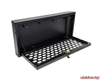 Tuffy Security Tailgate Lockbox MOLLE Storage Black Jeep Wrangler JL | JLU 2018-2022 - 365-01