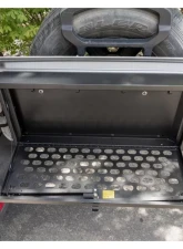 Tuffy Security Tailgate Lockbox MOLLE Storage Black Jeep Wrangler JL | JLU 2018-2022                                     - 365-01 - Image 8