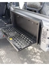 Tuffy Security Tailgate Lockbox MOLLE Storage Black Jeep Wrangler JL | JLU 2018-2022                                     - 365-01 - Image 10