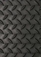 Tuffy Security 4x3 ft Black Diamond Plate Vinyl Mat for Deck Enclosures                                     - 864-DECKKIT - Image 2