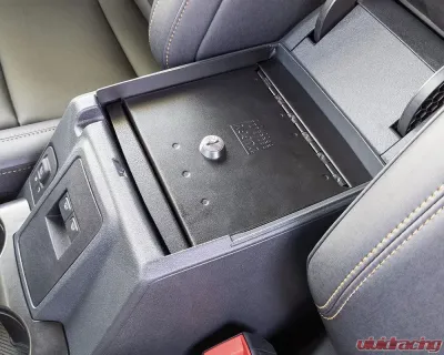 Tuffy Security Black Center Console Safe w/ Key Lock Ford Bronco 2021-2023 - 385-01