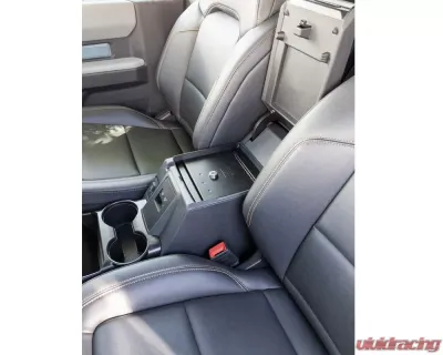 Tuffy Security Black Center Console Safe w/ Key Lock Ford Bronco 2021-2023 - 385-01