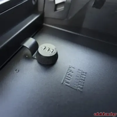 Tuffy Security Console Safe w/ 3 Digit Combination Lock Black Ford F-150/250/350 Super Duty 2015-2024 - 317-01-A