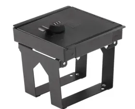 Tuffy Security Console Safe w/ 3 Digit Combination Lock Black Toyota Tacoma 2016-2023