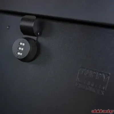 Tuffy Security Rear Security Cubby Cover w/ 3 Digit Combination Lock Black Toyota Tacoma 2005-2023 - 331-01-A