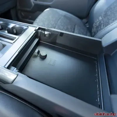 Tuffy Security Console Safe w/ 3 Digit Combination Lock Black Ford F-150 2021-2024 - 376-01-A