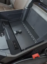 Tuffy Security Console Safe w/ Wireless Charging Pad & 3 Digit Combination Lock Black Chevrolet Silverado | GMC Sierra 2021-2024                                     - 393-01-A - Image 6