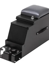 Tuffy Security 8in Black Universal Deluxe Stereo Center Console with Charcoal Gray Armrest                                     - 013-C03 - Image 3