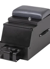 Tuffy Security 12.5in Black Universal Deluxe Stereo Console with Charcoal Gray Armrest                                     - 017-C03 - Image 3
