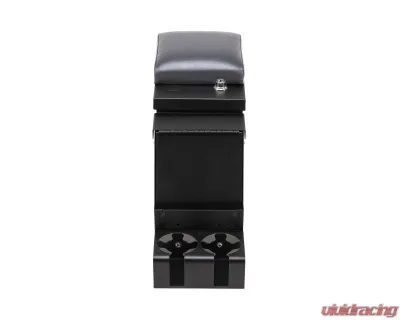 Tuffy Security 6.5in Black Universal Deluxe Stereo Console with Charcoal Gray Armrest - 024-C03