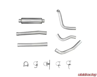 ETL Performance 4" Stainless Steel w/o Muffler Turbo Back Single Side Exhaust System Ford F-250 | F-350 1999-2003 - 332006S-WOM