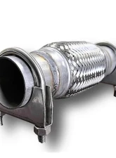 ETL Performance 3" I.D. x 6" Center x 10" O.A.L. Stainless Steel Flex Pipe                                     - 366003 - Image 2