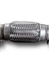 ETL Performance 2-1/2" I.D. x 10" Center x 14" O.A.L. Stainless Steel Flex Pipe                                     - 366005 - Image 2